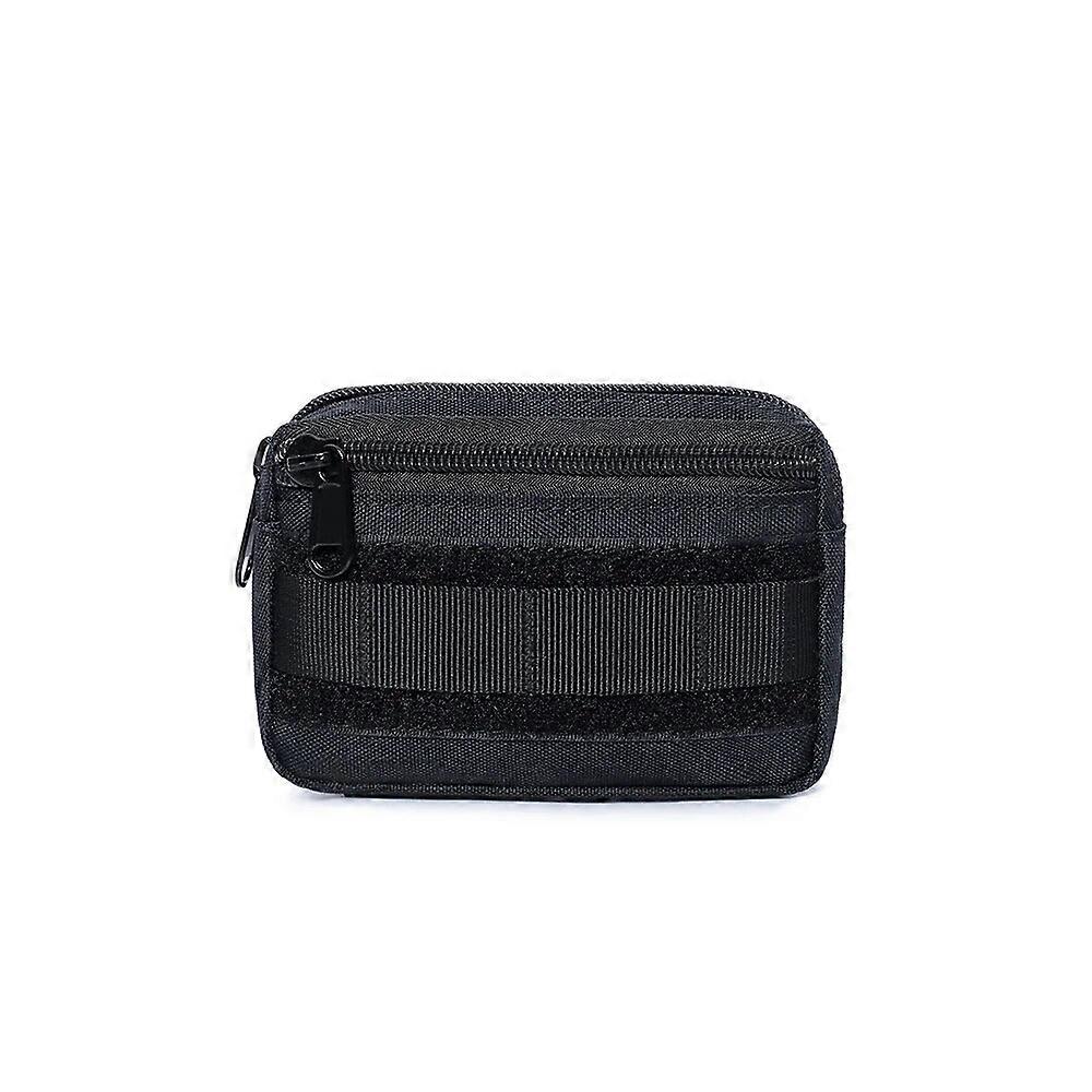 Multifunctional 1000D Outdoor Military Tactical Hunting Waist Bag EDC Molle Tool Zipper Waist Pack Accessory Durable Belt Pouch