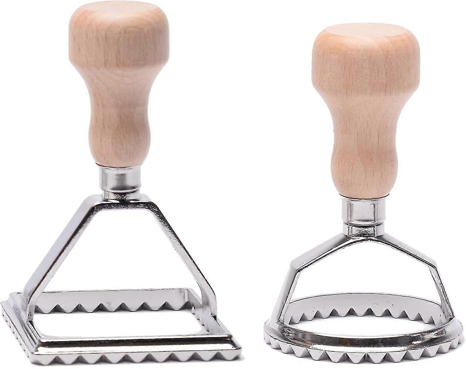 2pcs Ravioli Stamp Set, Pasta Maker Mold
