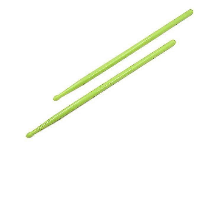 Drum Sticks, Luminous Light Up Drumsticks, Bright Luminous Glow In The Dark Drumsticks, Bright Light Up Drum Sticks (1 Pair, Green)
