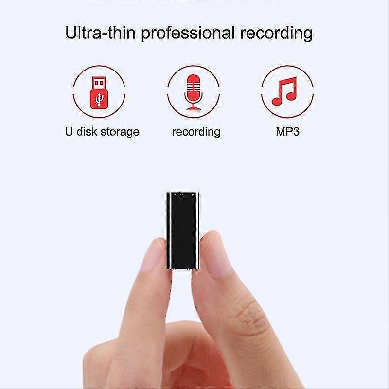 Naiwang 16GB Mini USB Pen Rec Digital Rec Met Mp3 Playe Rec Digital Micro O Sound Recording Ce