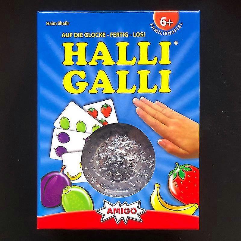 Card Game Halli Galli Training Reflexes