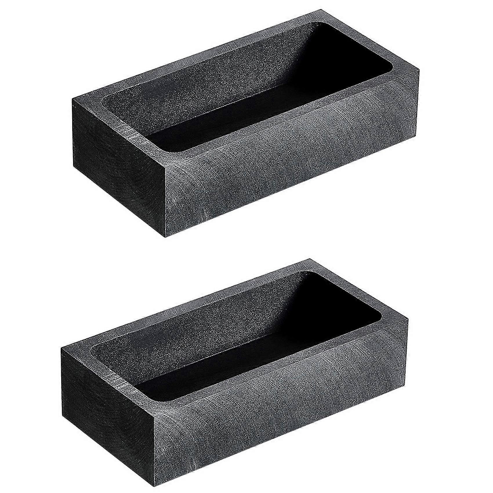 Graphite Ingot Mold Casting For Melting (1000 G Gold/ 500g Silver)