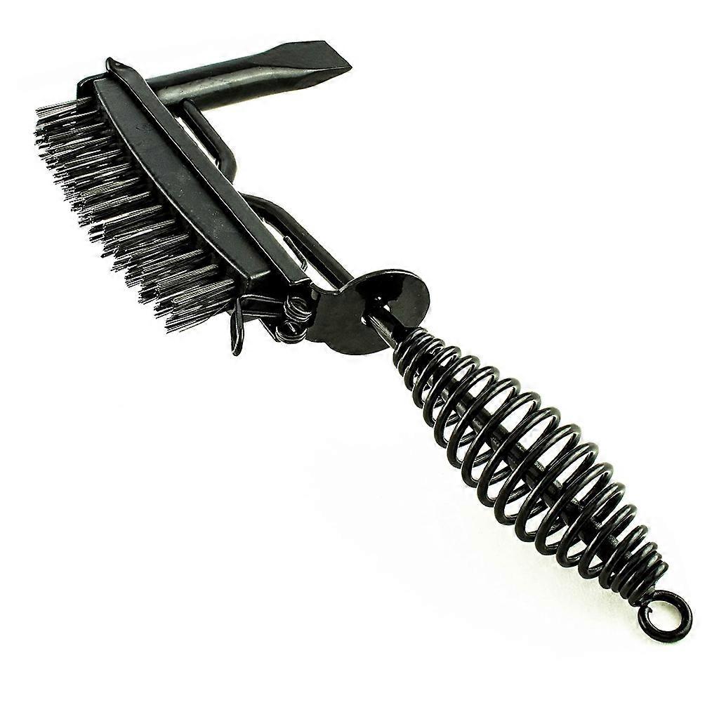 Ciocan de sudură cu perie de sârmă pentru curățarea zgurii de sudură în timpul funcționării