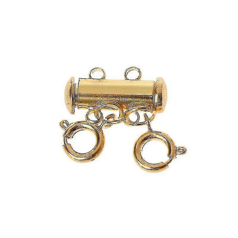 Jewelry Connectors Layered Necklace Clasp Magnetic Tube For Stackable Necklaces