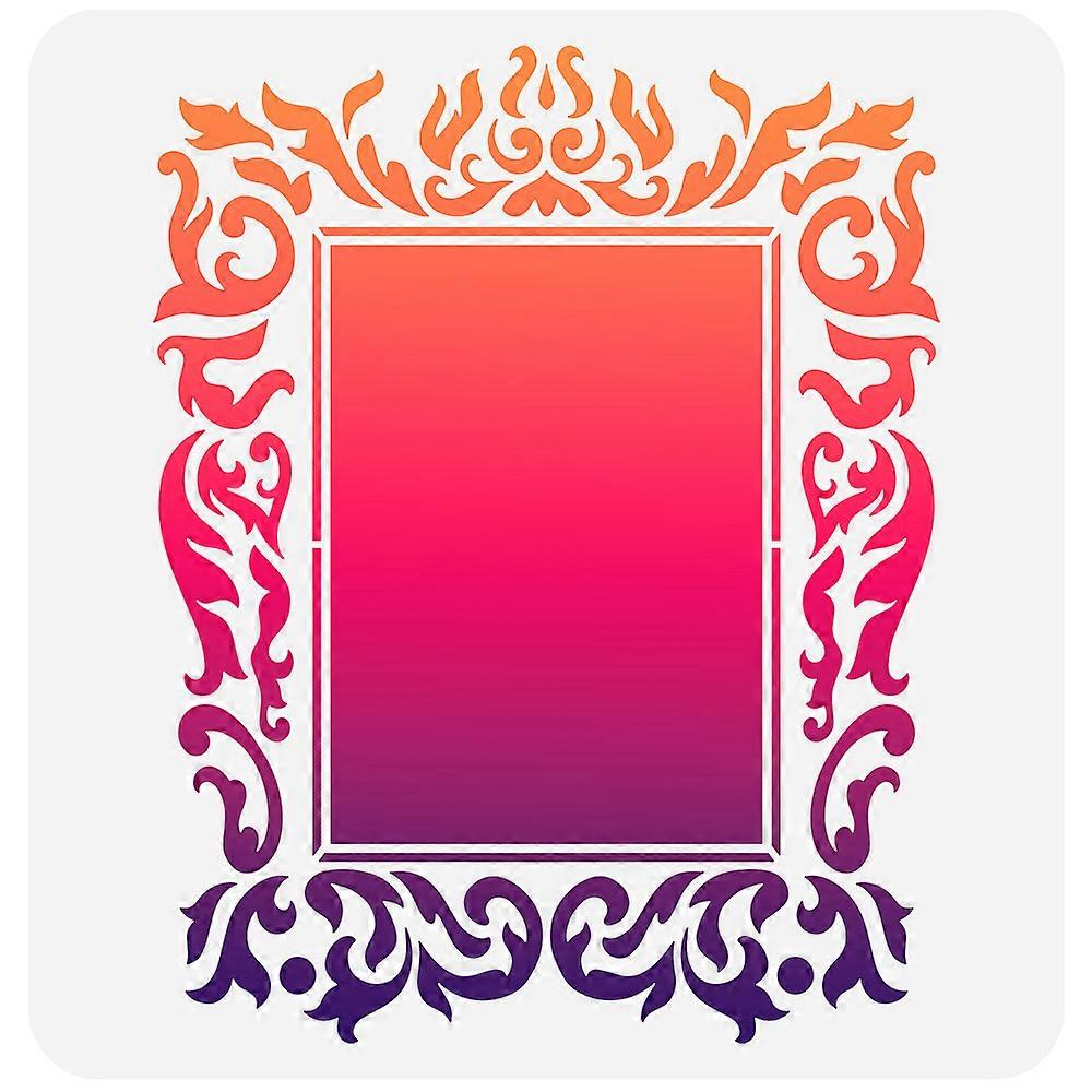1pc PET Hollow Out Drawing Painting Stencils for DIY Scrapbook Photo Album Photo Frame Pattern 30x30cm