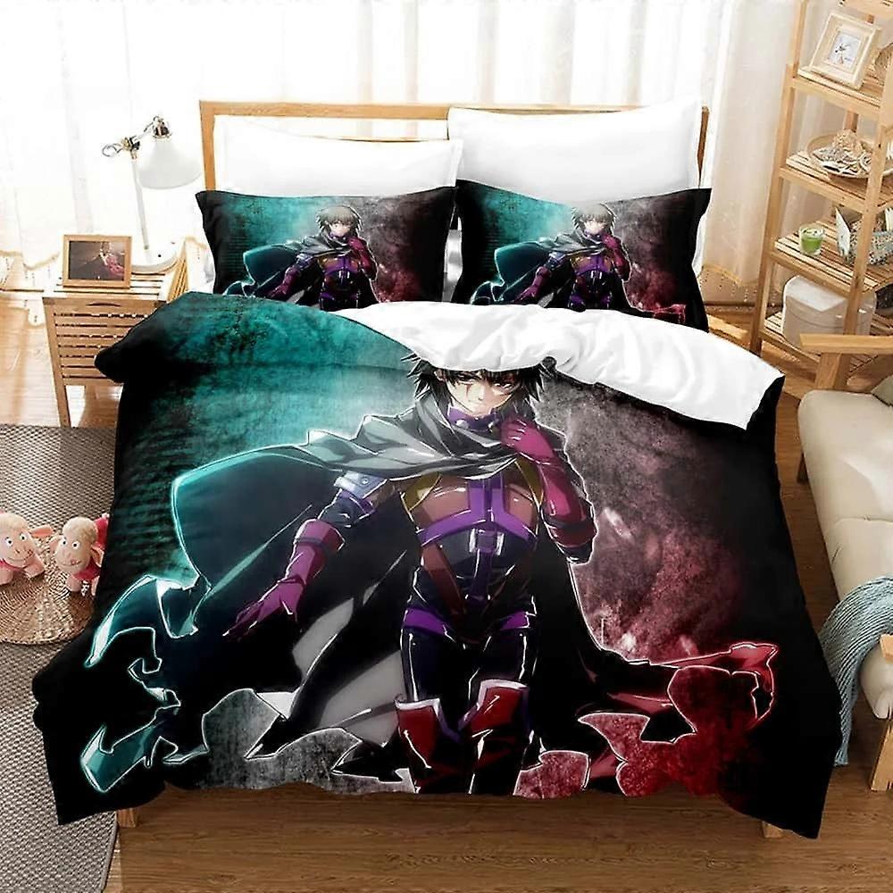 a1590 Lençóis Zoids Conjunto de Cama do Século Caótico Conjunto de Cama Adulto Quarto Conjuntos de Capa de Edredom Conjunto de Cama de 3 Peças (1 Capa de Edredom + 2 Fronhas) Seja