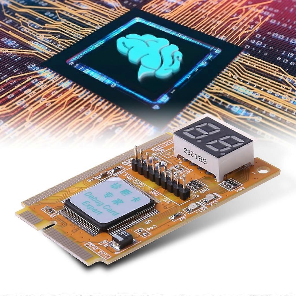  Post Card Diagnostic 3 in 1 Mini PCI/PCI-E LPC PC Analyzer Tester Post Card