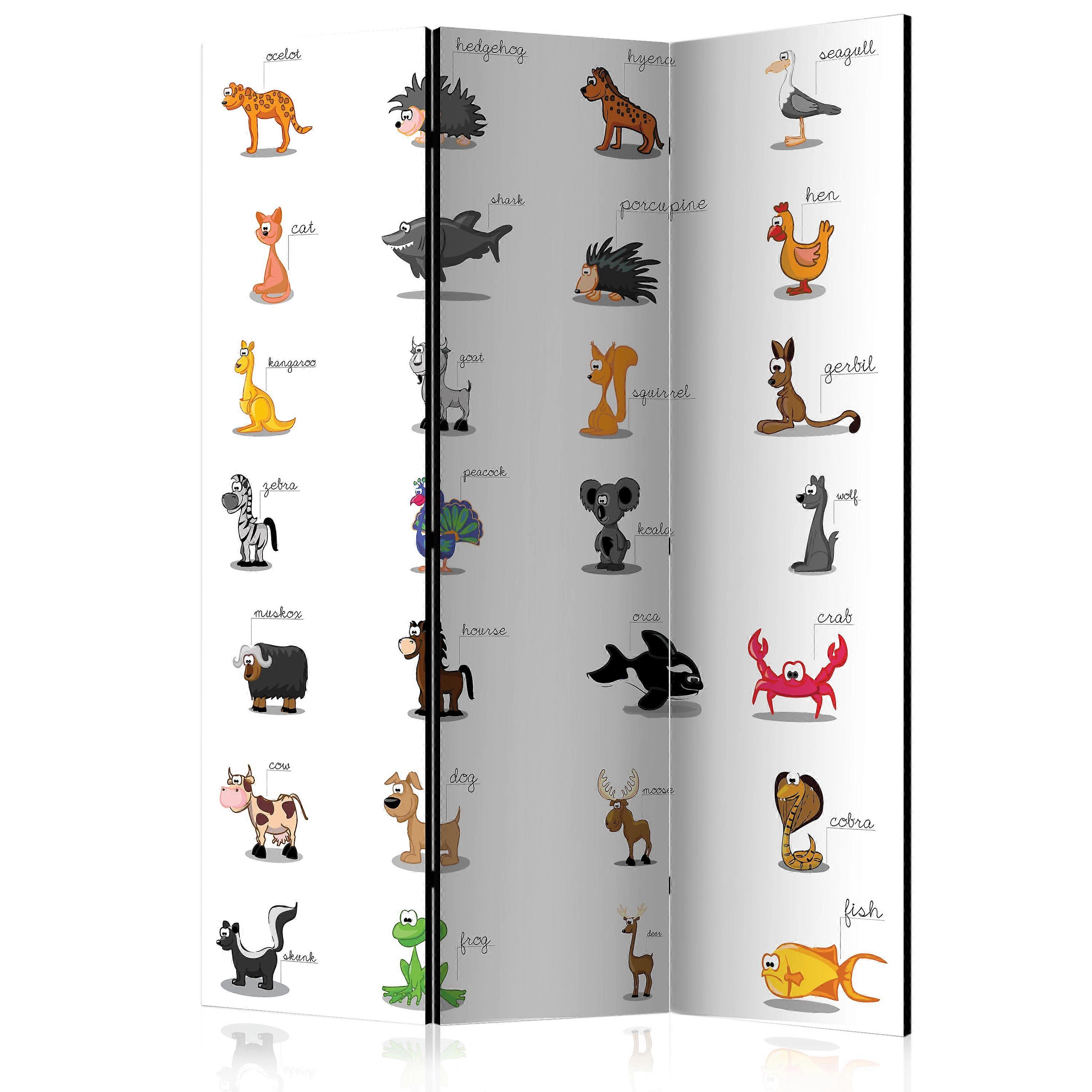 Room Divider - Learning by playing (animals)