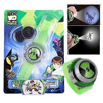 Ben 10 Projector Horloge Toy Ben Ten Alien Force Omnitrix Horloge Projectie Action Figure Kids Boy Meisjes Speelgoed Geschenken