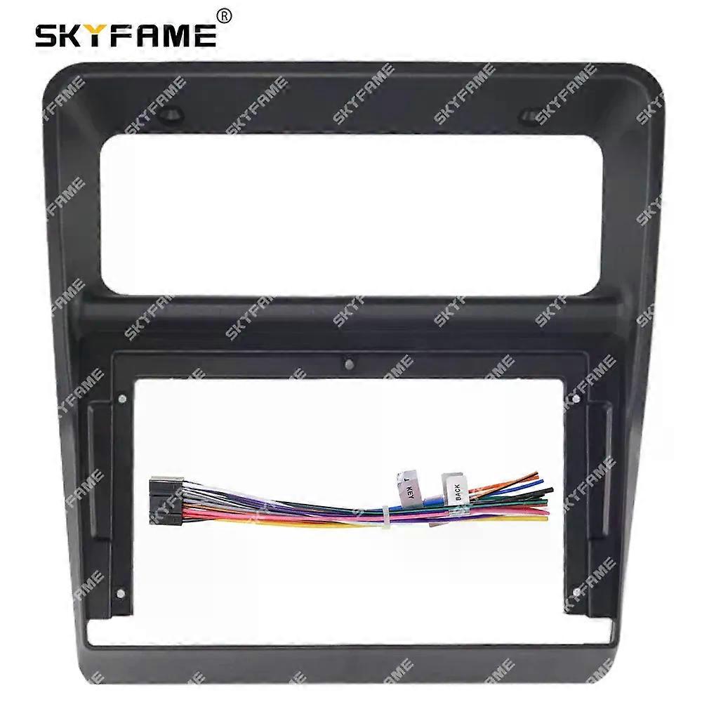 Applies to Car Frame Fascia Adapter Android Radio Dash Fitting Panel Kit For Mitsubishi Pajero Montero Shogun