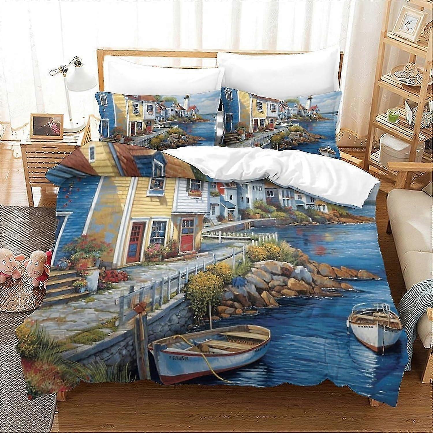 J3597 Lençóis Rock Band 3D Impresso Dança Edredom Capas Colcha Capa para Meninos Meninas Capa de Edredão Conjunto de Cama Microfibra Macia com Fronhas com