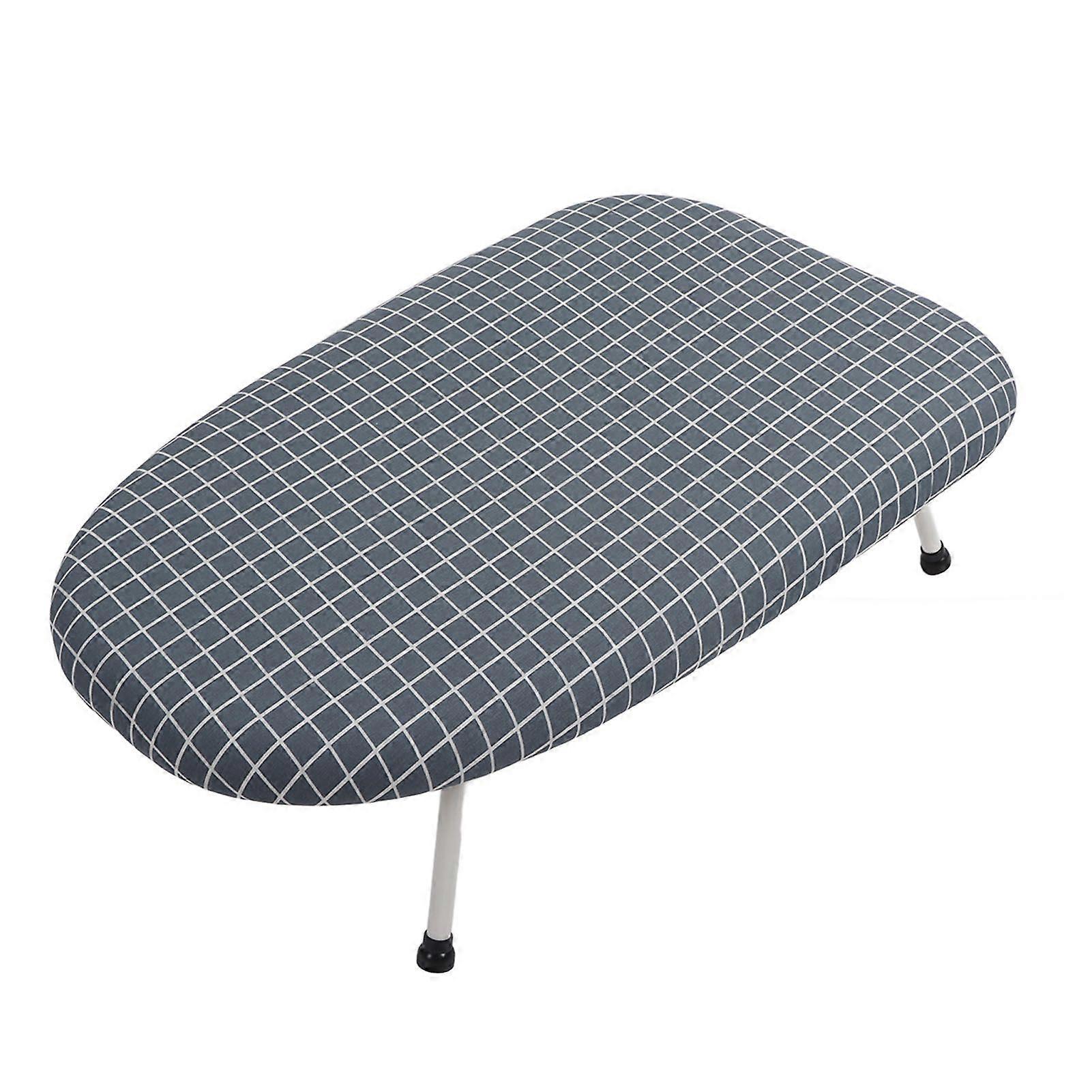 Mini Ironing Board Foldable Space Saving Easy Moving Portable Small Tabletop Cloth Ironing Board for Room