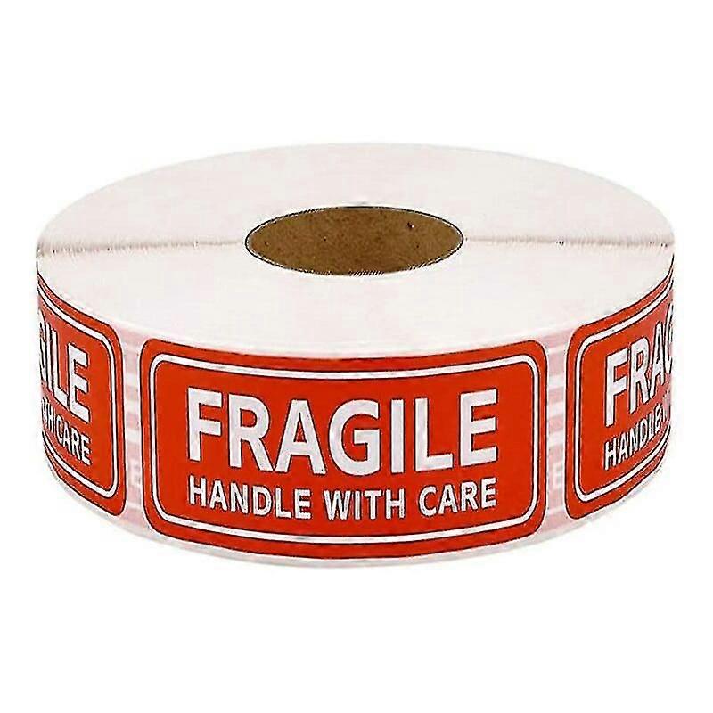 150 "fragile" Labels, Fragile Labels, Shipping And Packaging Warning Labels, Damage Risk Warning Labels, Warning Labels 2.5*7.5cm Redkolezy