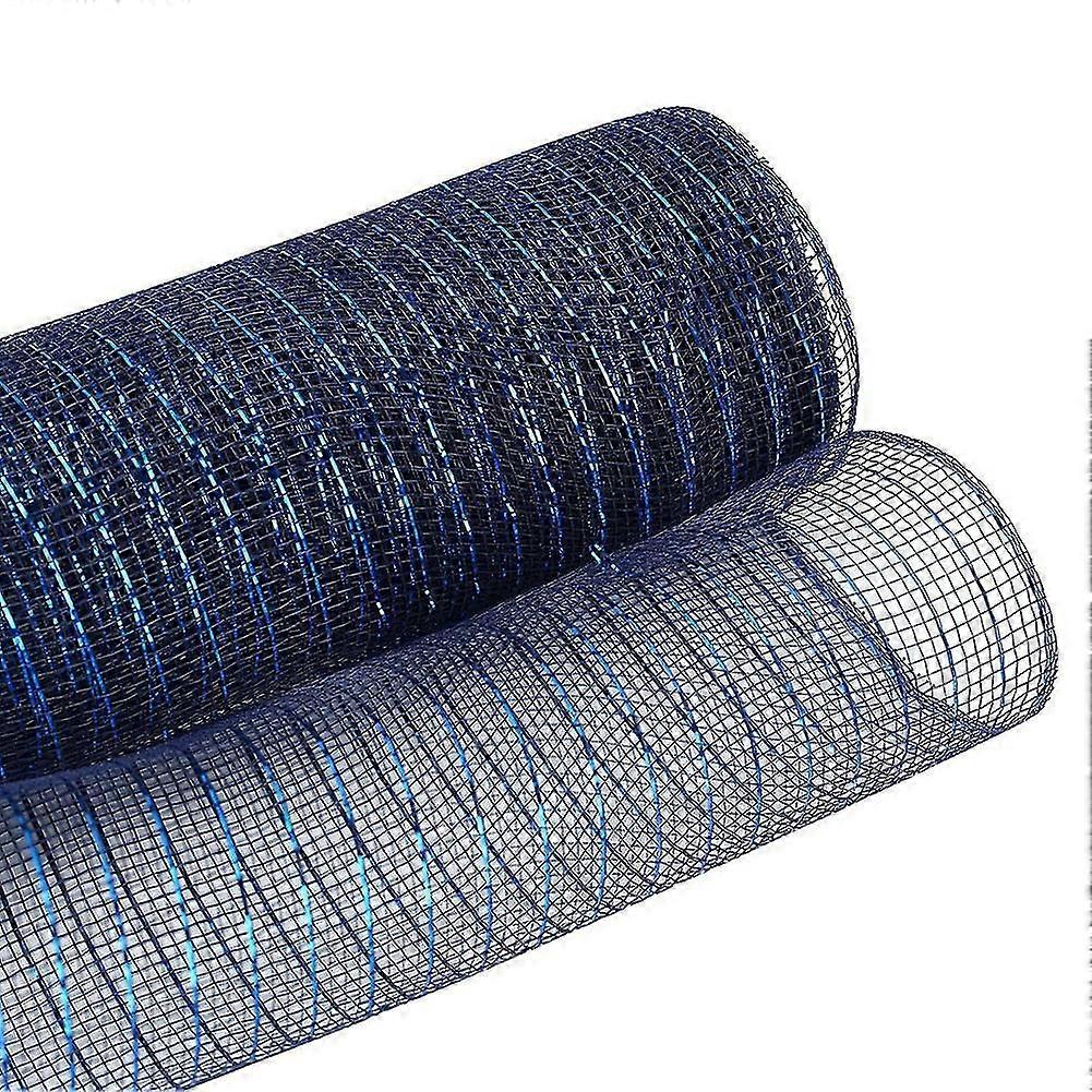 10 Yards Kerstbloem Krans Mesh Lint Multipurpose Diy Kerstboom Lint Kerstcadeau Mesh Verpakking Lint