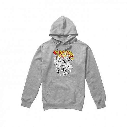 Marvel Mens X-Men Retro Team Hoodie