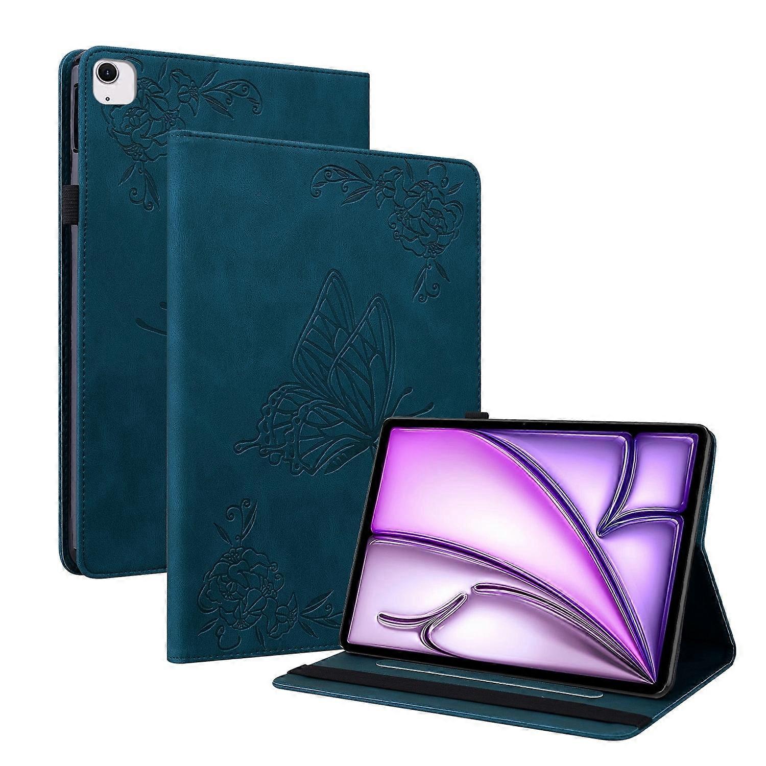 For Apple iPad Air 11 2024 / 11 Pro 2022 / Air 4 / 5 Motif Case Blue