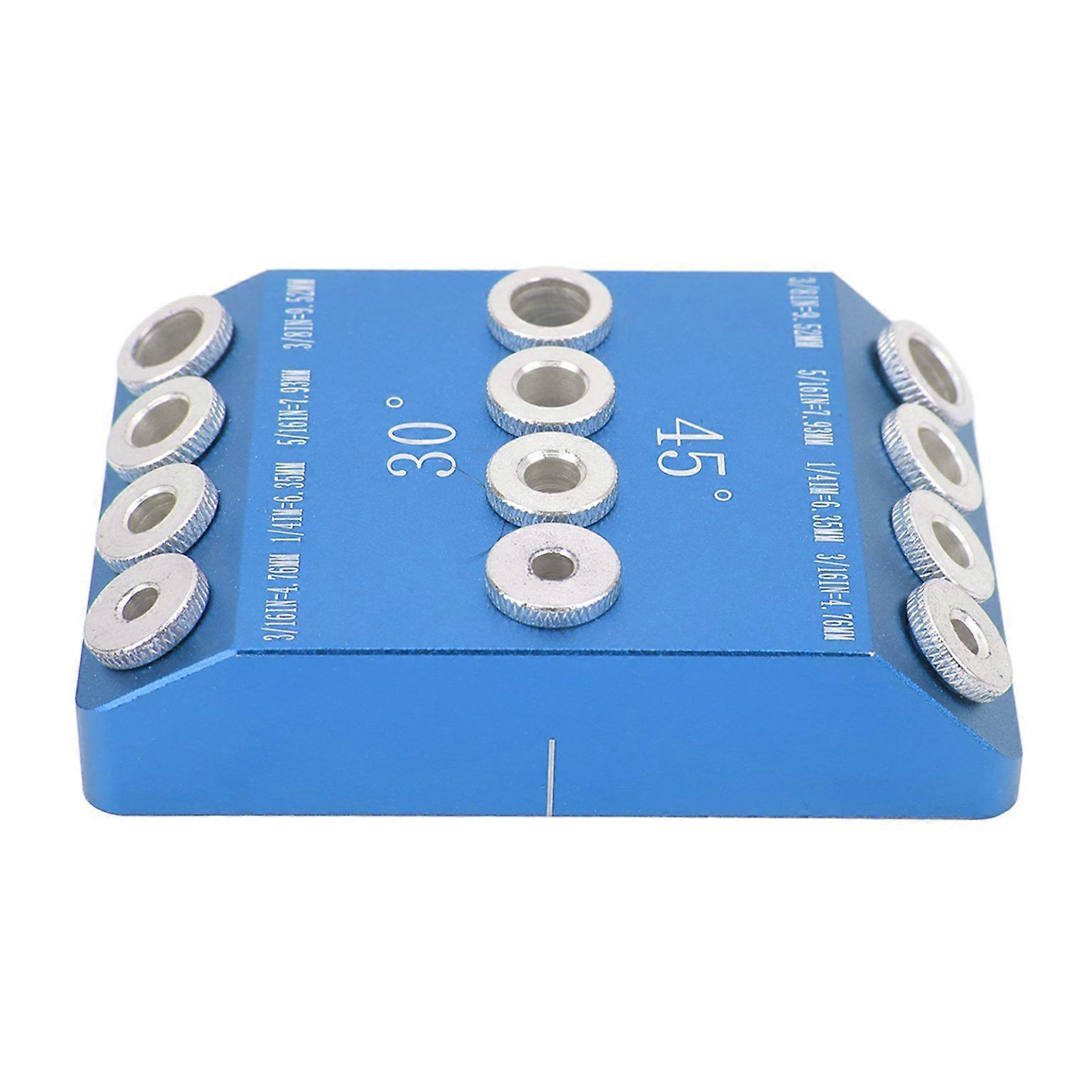 woodworking tool 4 Sizes Pocket Hole Drill Guide Jig High Hardness Portable