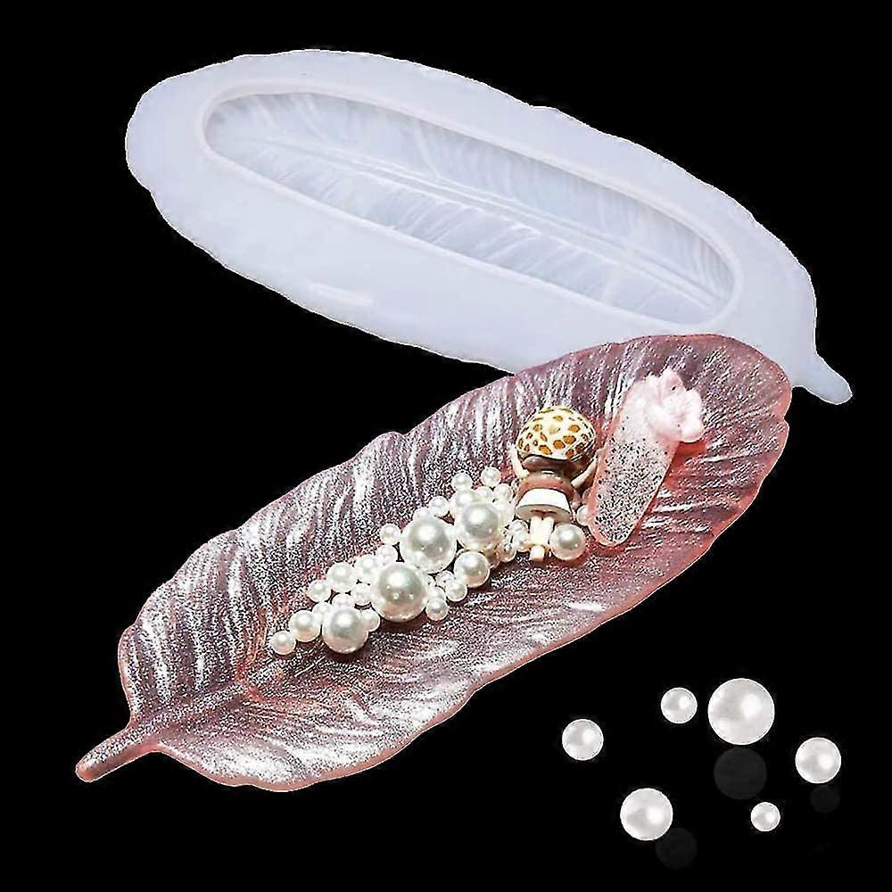Feather Shape Epoxy Resin Molds,casting Silicone Mold,epoxy Resin Molds,silicone Mold Casting Mold For e Decoration Crafts