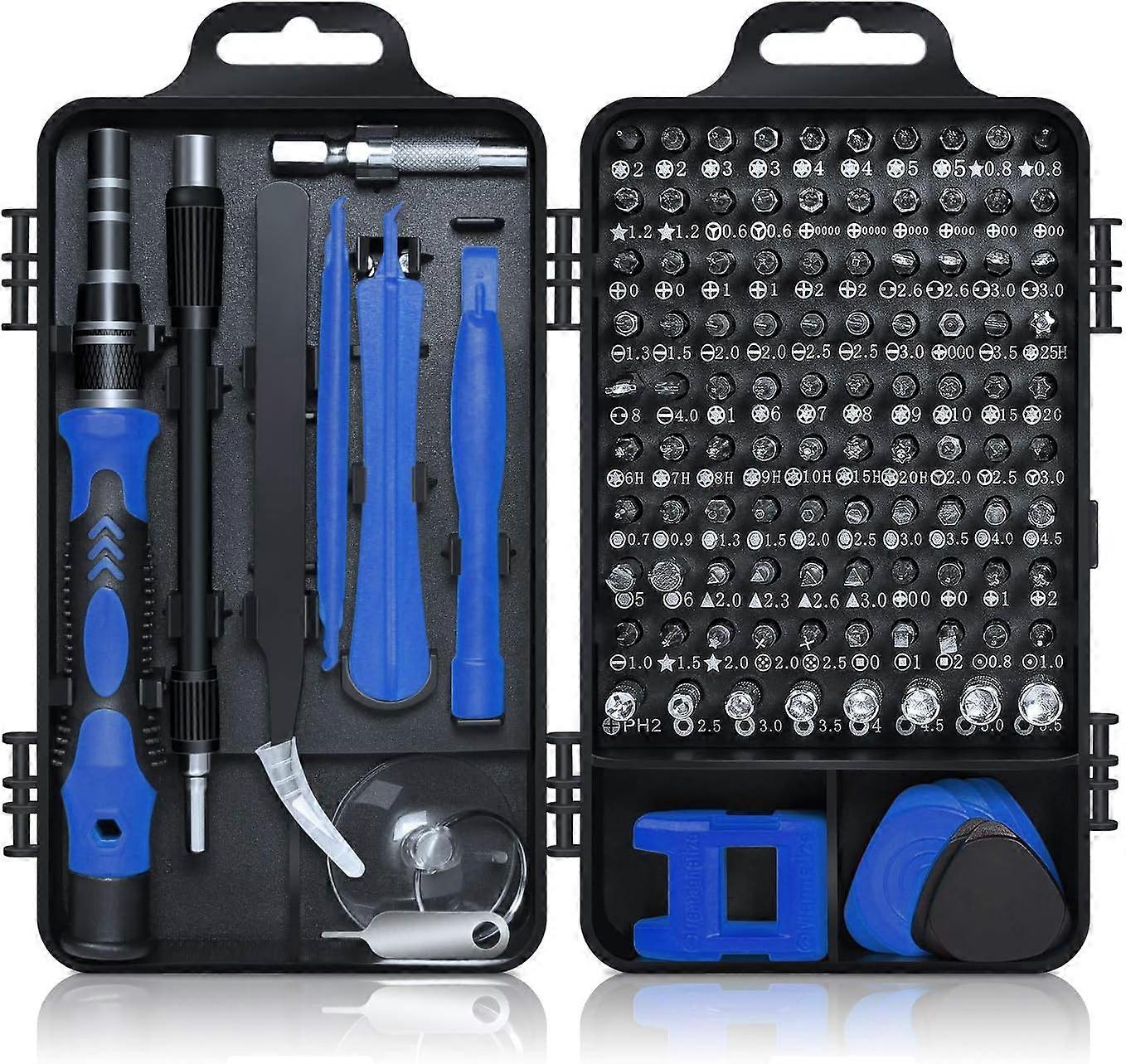 115-Piece Precision Screwdriver Set for Electronics, Cameras, and Watchmaking