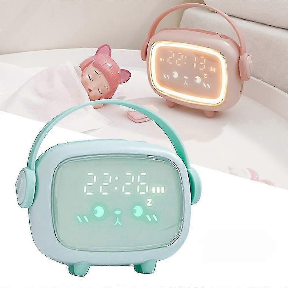 かわいい夜光目覚まし時計タイミングカウントダウン目覚まし時計はスマートキッズ目覚まし時計夜光を導いた