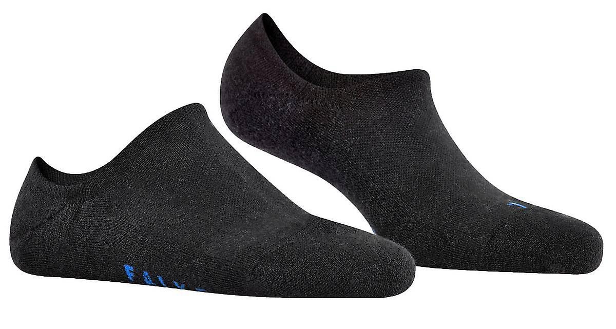 Falke Keep Warm No Show Socks - Black