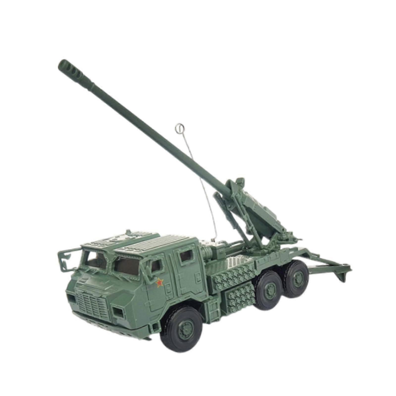 1/72 Chinese Tank Vehicles Model 4D Model Building Kit for Toddlers Children Green