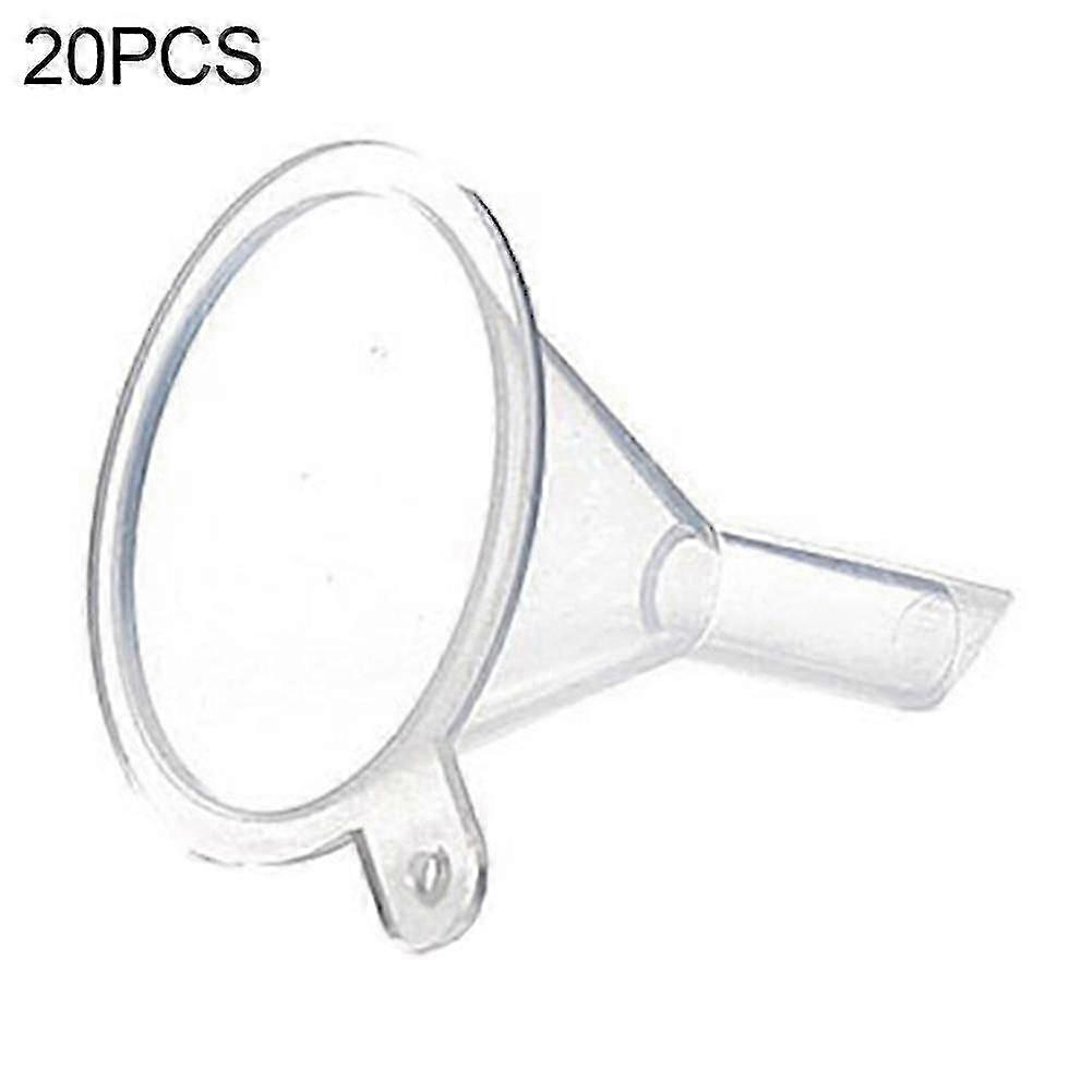 20pcs Mini Transparent Funnel Kitchen Lab Chemistry Oil Liquid Perfume Diffuser