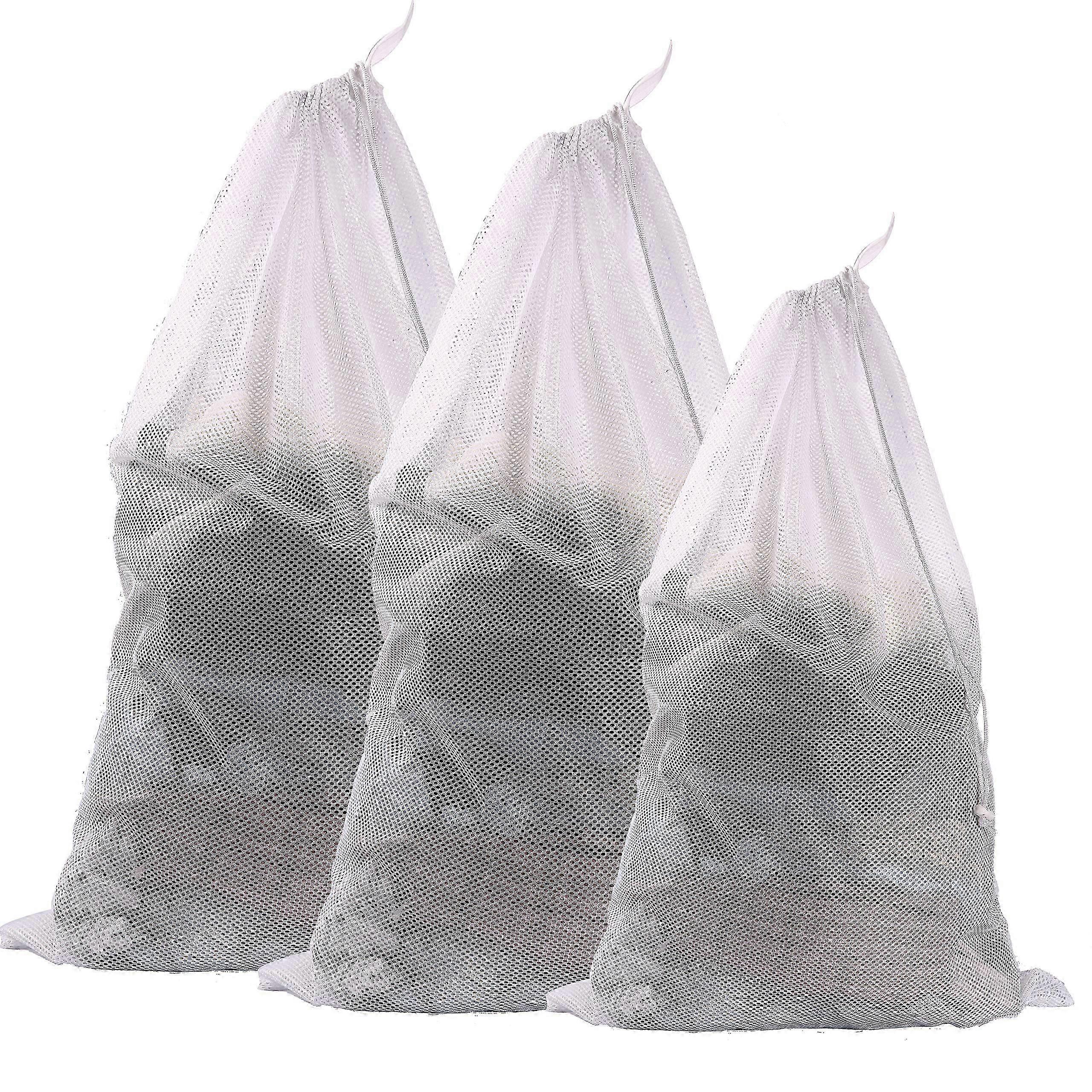 3 Pieces Laundry Basket, Laundry Hamper, Laundry Bag, Reusable, Large