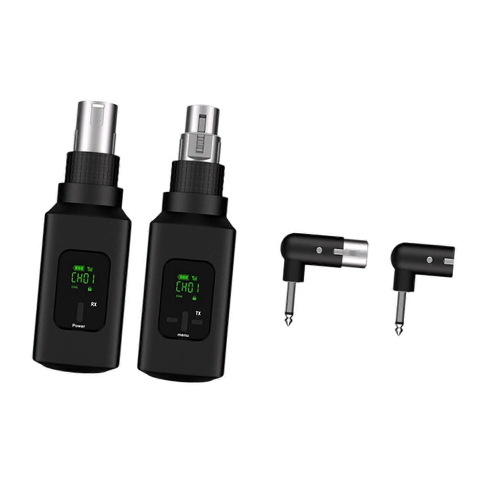 Microphone Transmitter Receiver Cordless Sturdy for Recording Studio Speaker