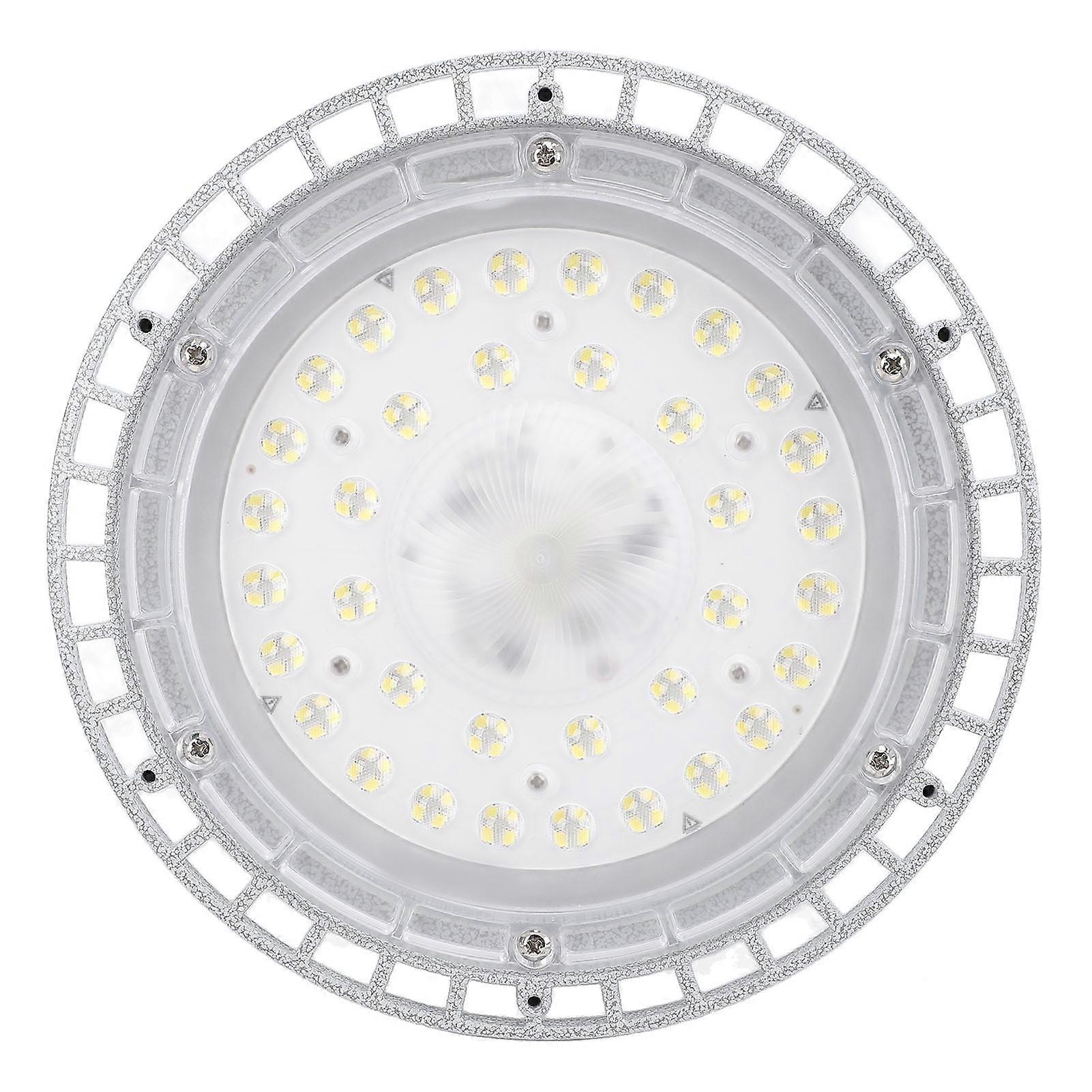 100W LED High Bay Light Explosion Proof IP66 Round 12000lm Lighting for Warehouses Mines Tunnels 220V