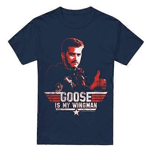 Top Gun Mens Wingman Goose T-Shirt