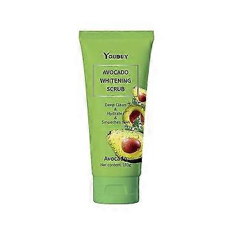 Scrub per la pulizia del viso Deodorante Avocado Pori del viso Idratare accuratamente