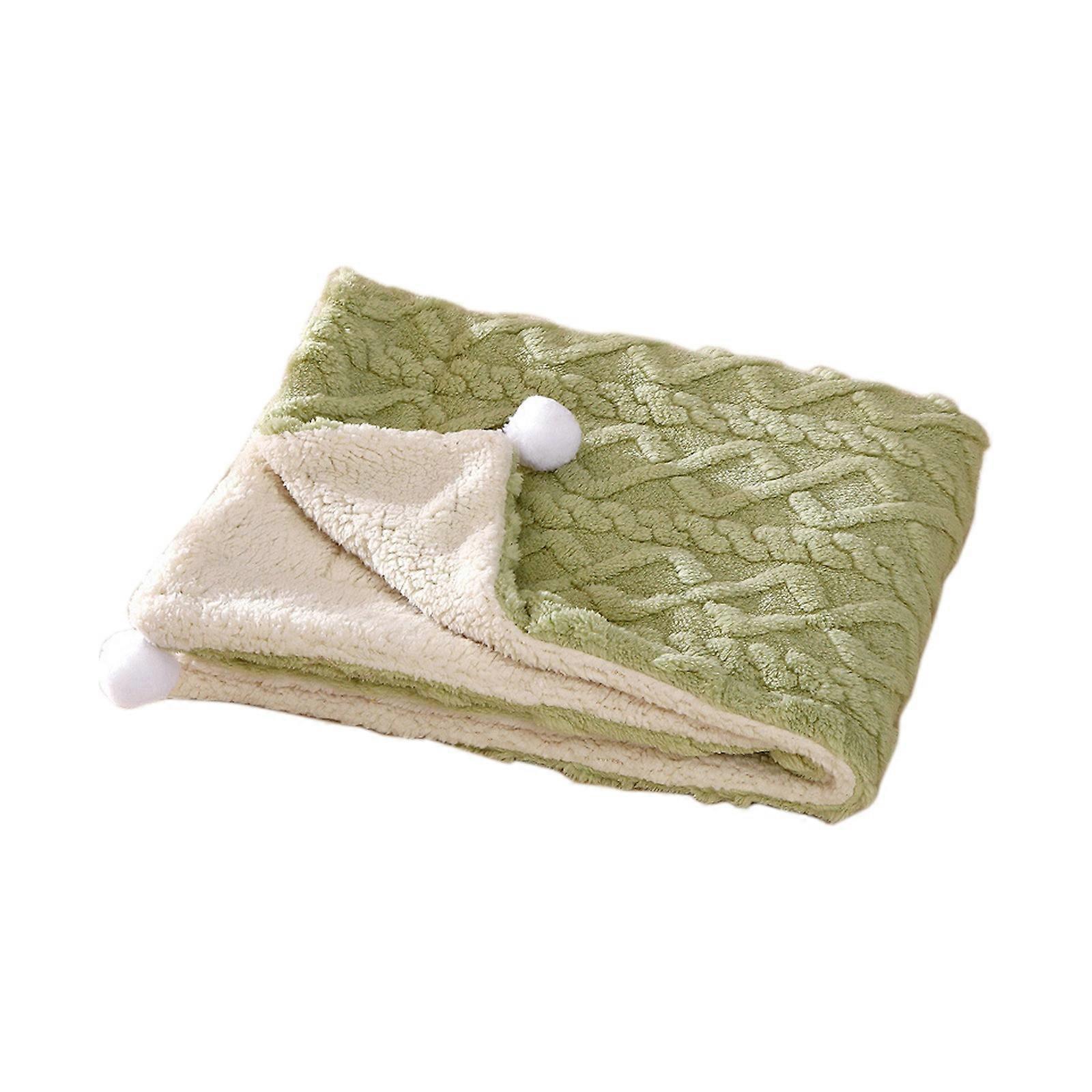 Experimente o máximo com cobertor de lã de dupla face para seus companheiros peludos - para seus cães e gatos e respirável