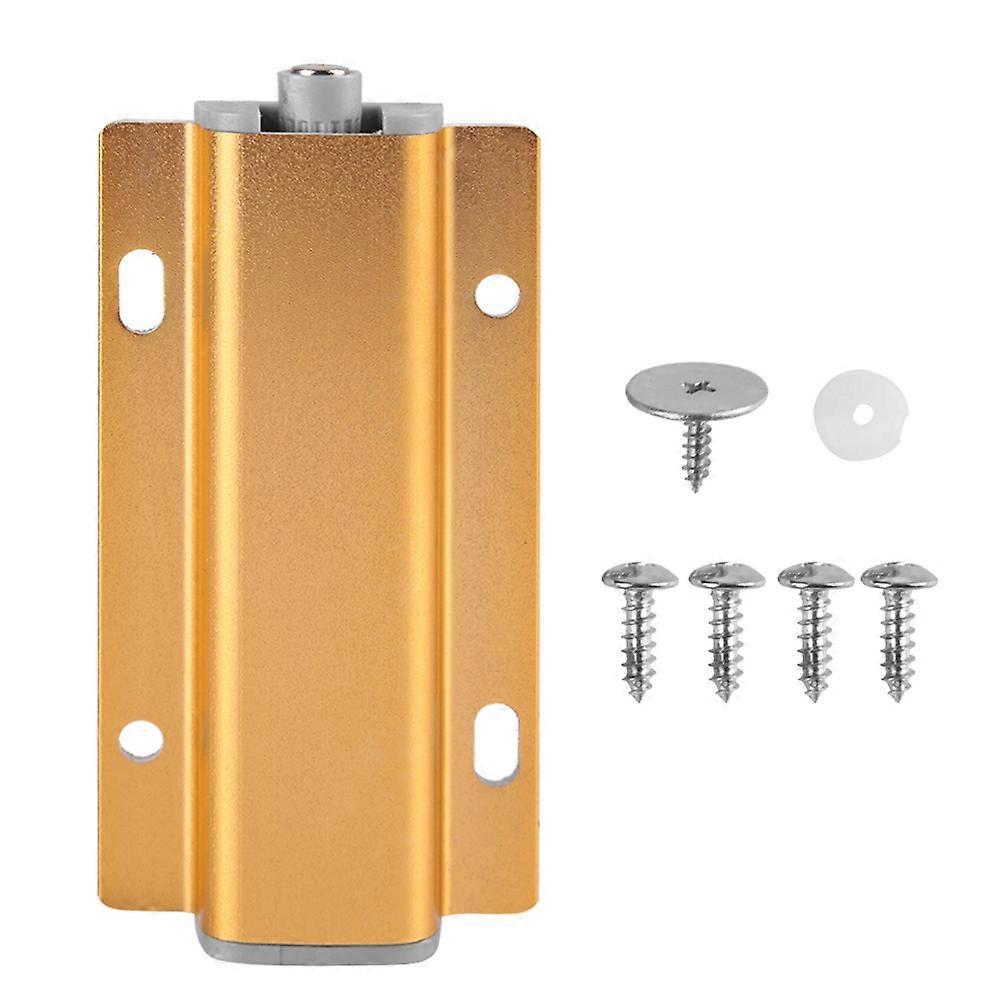 Magnetic Cabinet Catches - Aluminum Alloy Push-to-Open Door Latch for Home Use