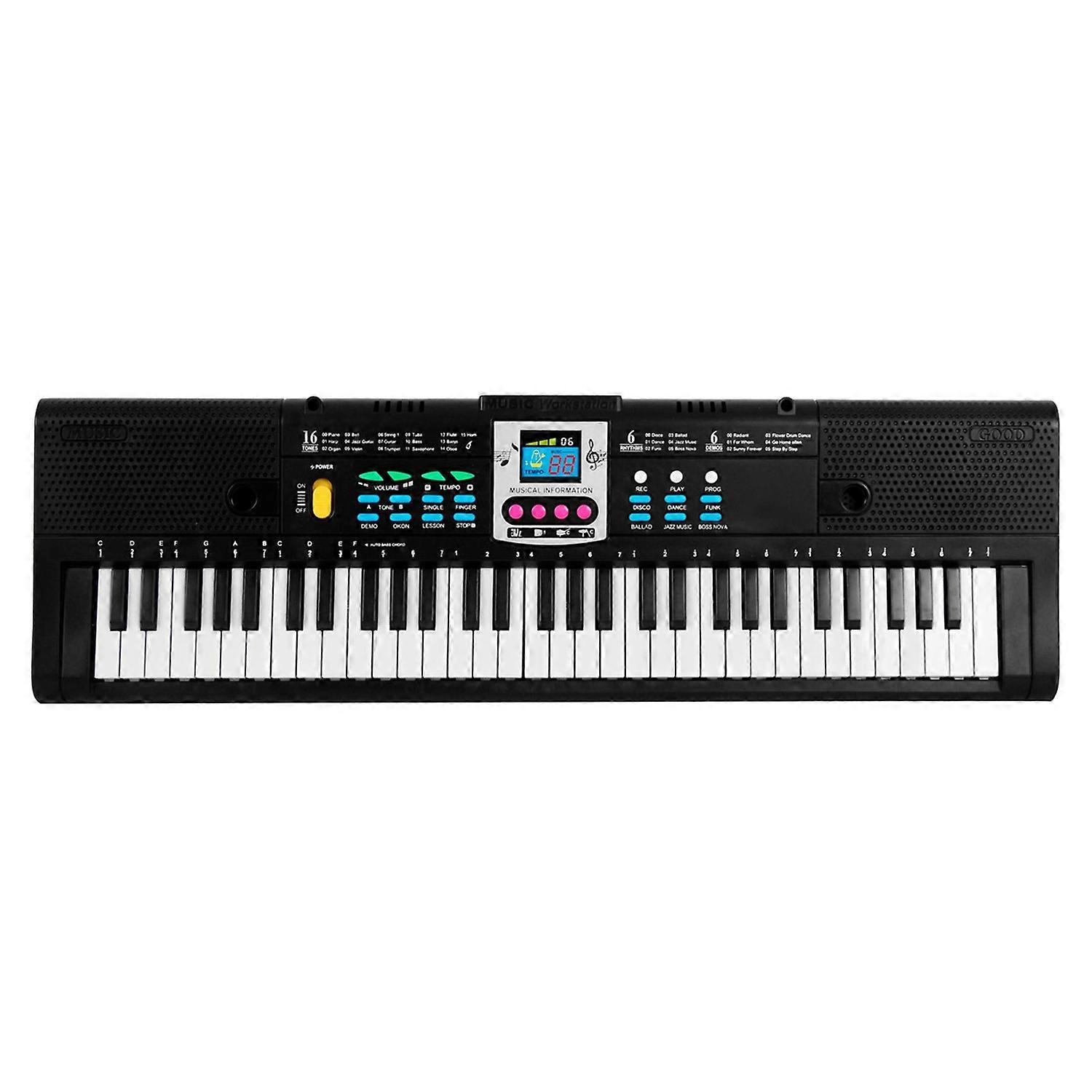 61 Keys Digital Music Electronic Keyboard Kids Multifunctional Electric Piano for Piano Student with