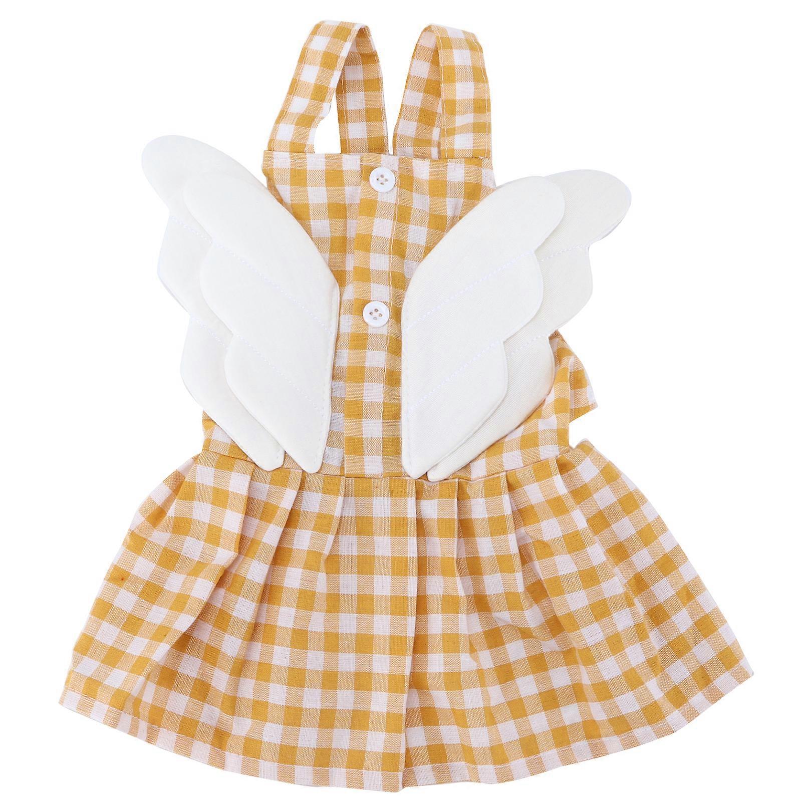 Poultry Outfits Grid-Patterned Clothes For Pet Ducks And Chicks Duck Clothing Style