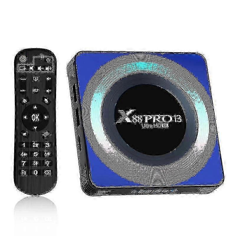 X88 Pro 13 Ultra Hd 8k Tv Box 4gb+32gb Android Smart Tv Box