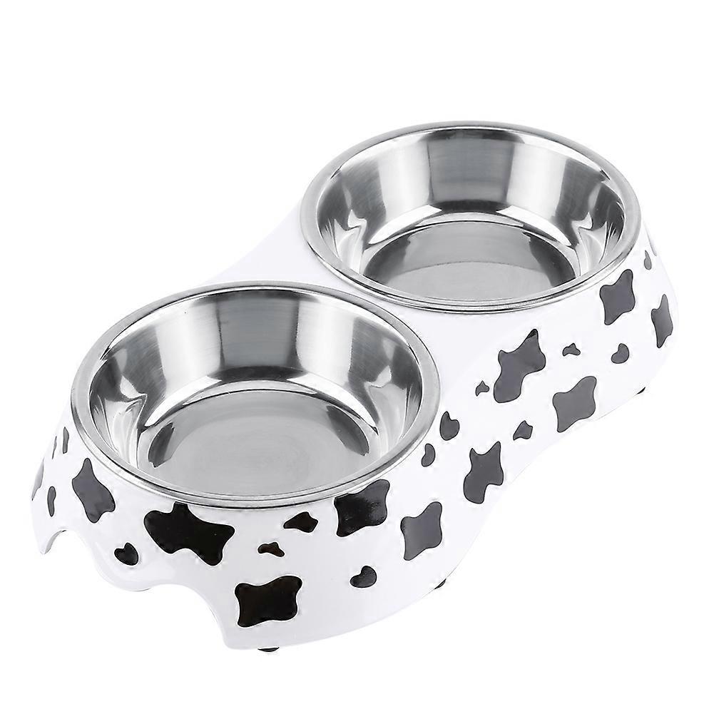 Dog & Cat Stainless Steel Double Diner Dish