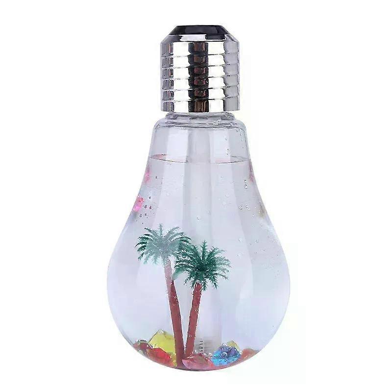 Portable Air Aroma Bulb Humidifier Silent Small USB Large Capacity Desktop Colorful Night Light Humidifier Diffuser For Home Car