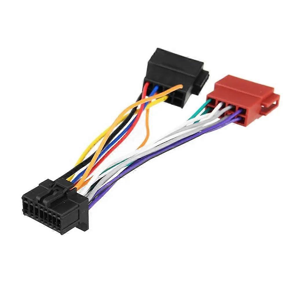 汽车立体声收音机线束 ISO for Sony 收音机转 ISO 收音机播放插头自动适配器