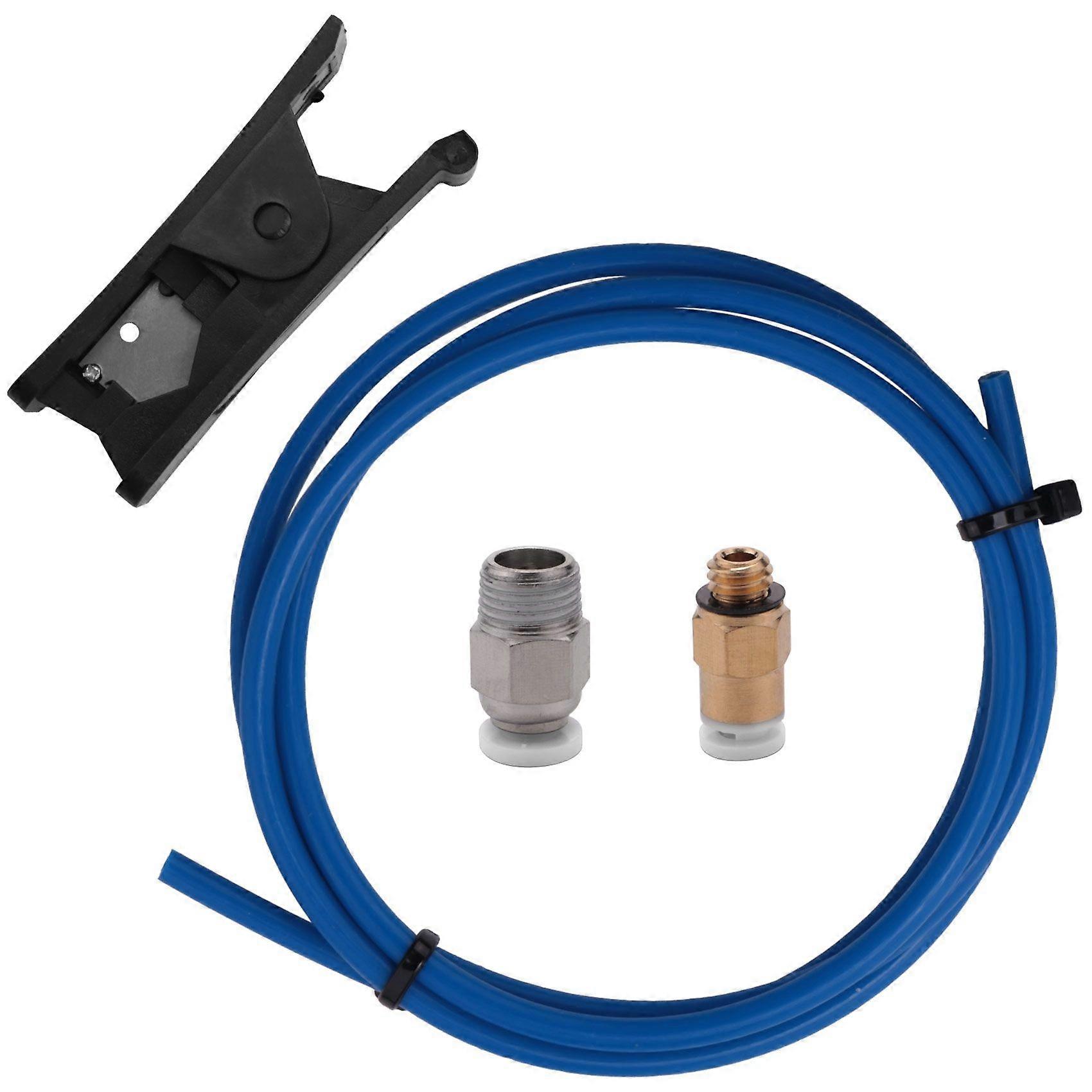 for PTFE Bowden Tubing XS Series 1M and Tube Cutter for 3D Printer 1.75mm Filament with PC4-M6 and PC4-M10 Fitting