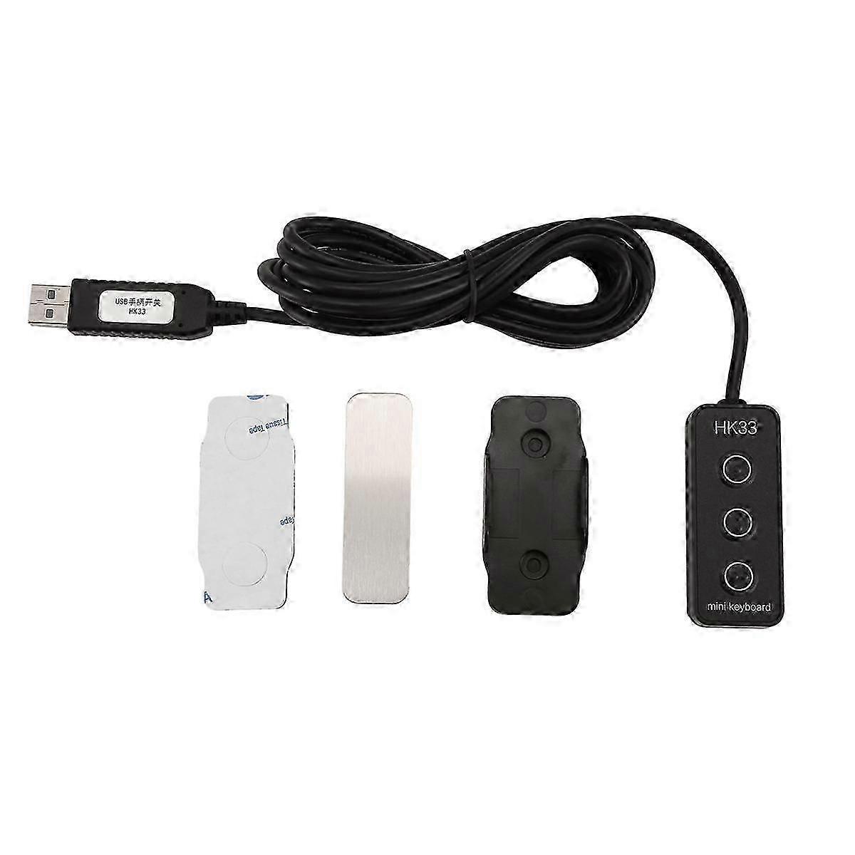 HK31 Keyboard Custom Programmable Macro Mini Keyboard Gaming Keypad for Game Multimedia HK33UBM