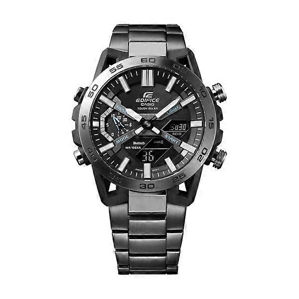 Casio Edifice Ecb-2000dc-1aef Men's Solar-powered Bluetooth Chronograph Watch