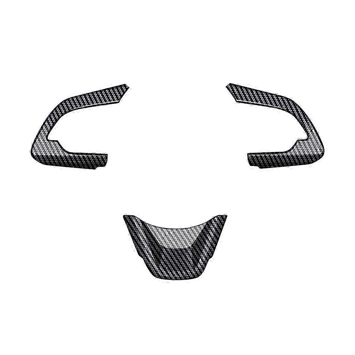 Car Steering Wheel Button Bottom Frame Sticker for SWIFT 2024 2025 Interior Accessories CarbonP2025041100812