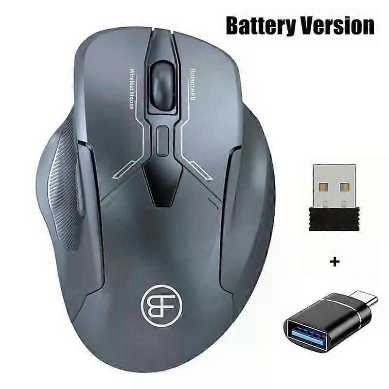 Wireless Gaming Mouse Ergonomic Cordless Mouse with USB Receiver Computer Mouse with 6 Buttons for Laptop PC Computer