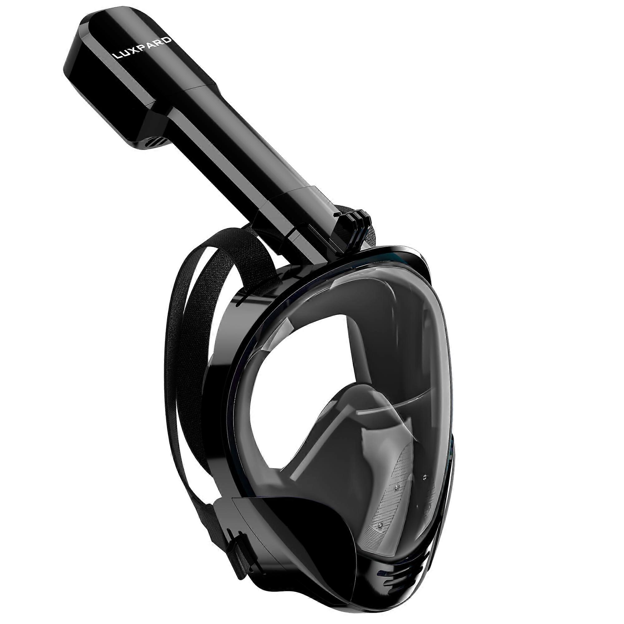 Anti-Fog Anti-Leak Snorkel Mask with Panoramic 180 View for Adults Snorkeling