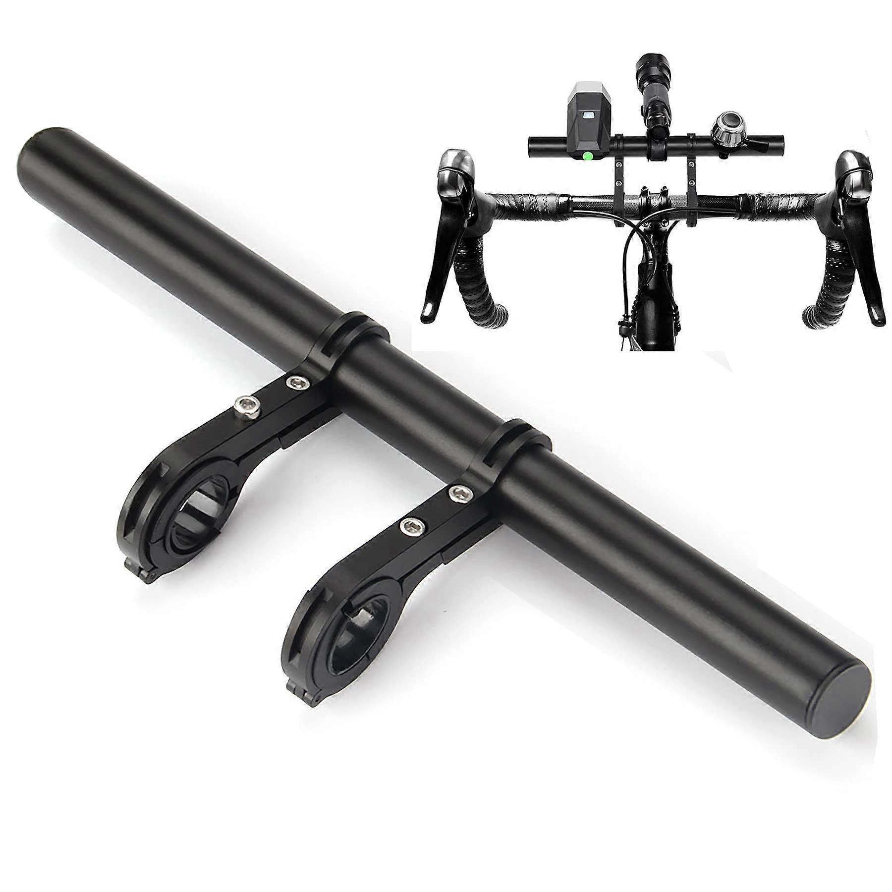 Double Handlebar Extender For Bike Mounts And GPS Units, 9.8 cm Length, Universal Compatibility