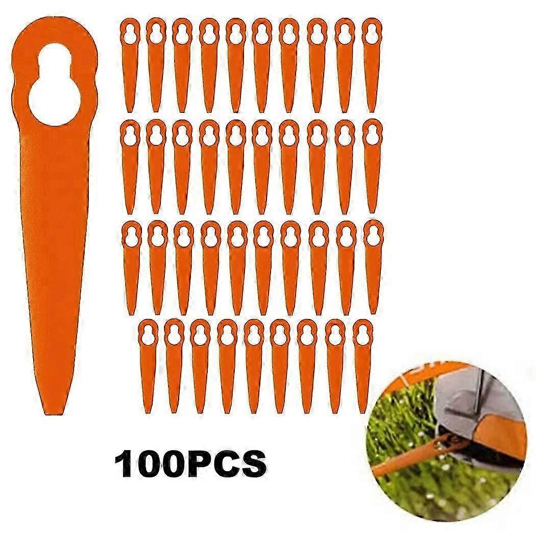 100 stk til STIHL Polycut 2-2 ABS skæreknive plæneklipper reservedele