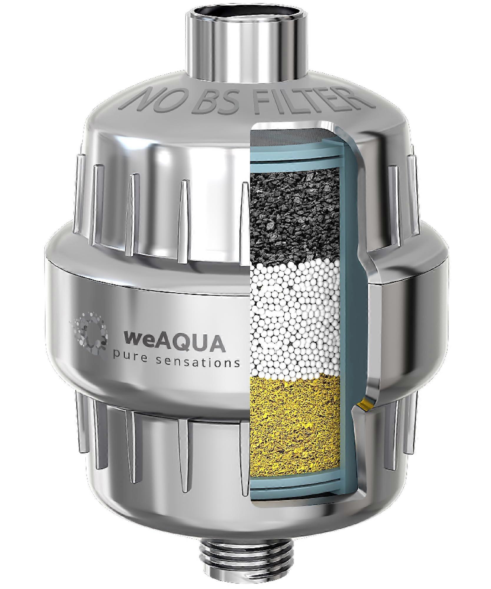 BS Heavy Shower Filter With 99% Extraction Efficiency For Hard Water Chlorine And Fluoride Removal