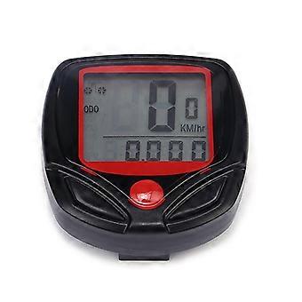 【New】 English Waterproof 14 Function Cycle Computer LCD Odometer Speedometer